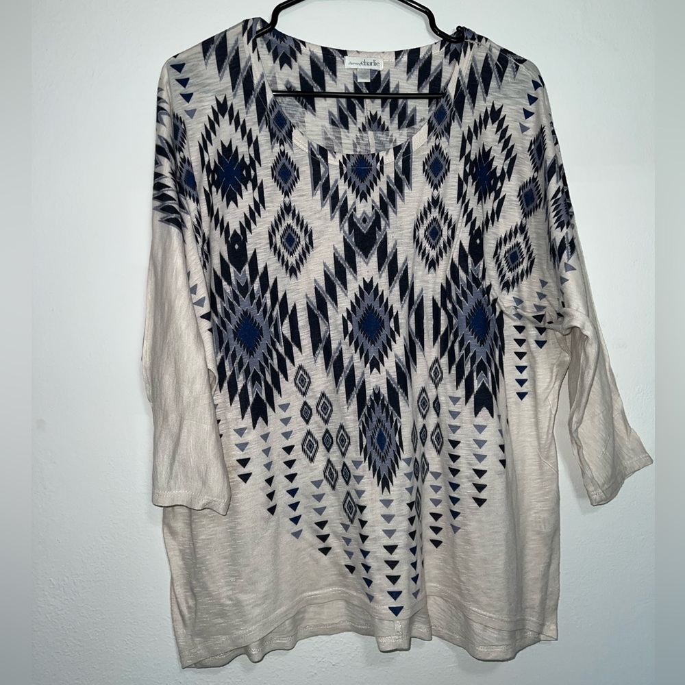 3/4 sleeve top